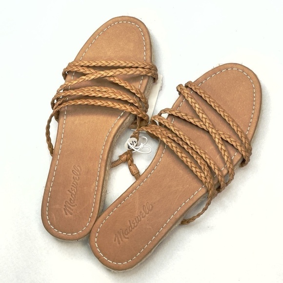 NWT Madewell Bobbi Espadrille Slide Size 9 - Picture 1 of 9